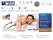 Tablet Screenshot of menslocker.co.za